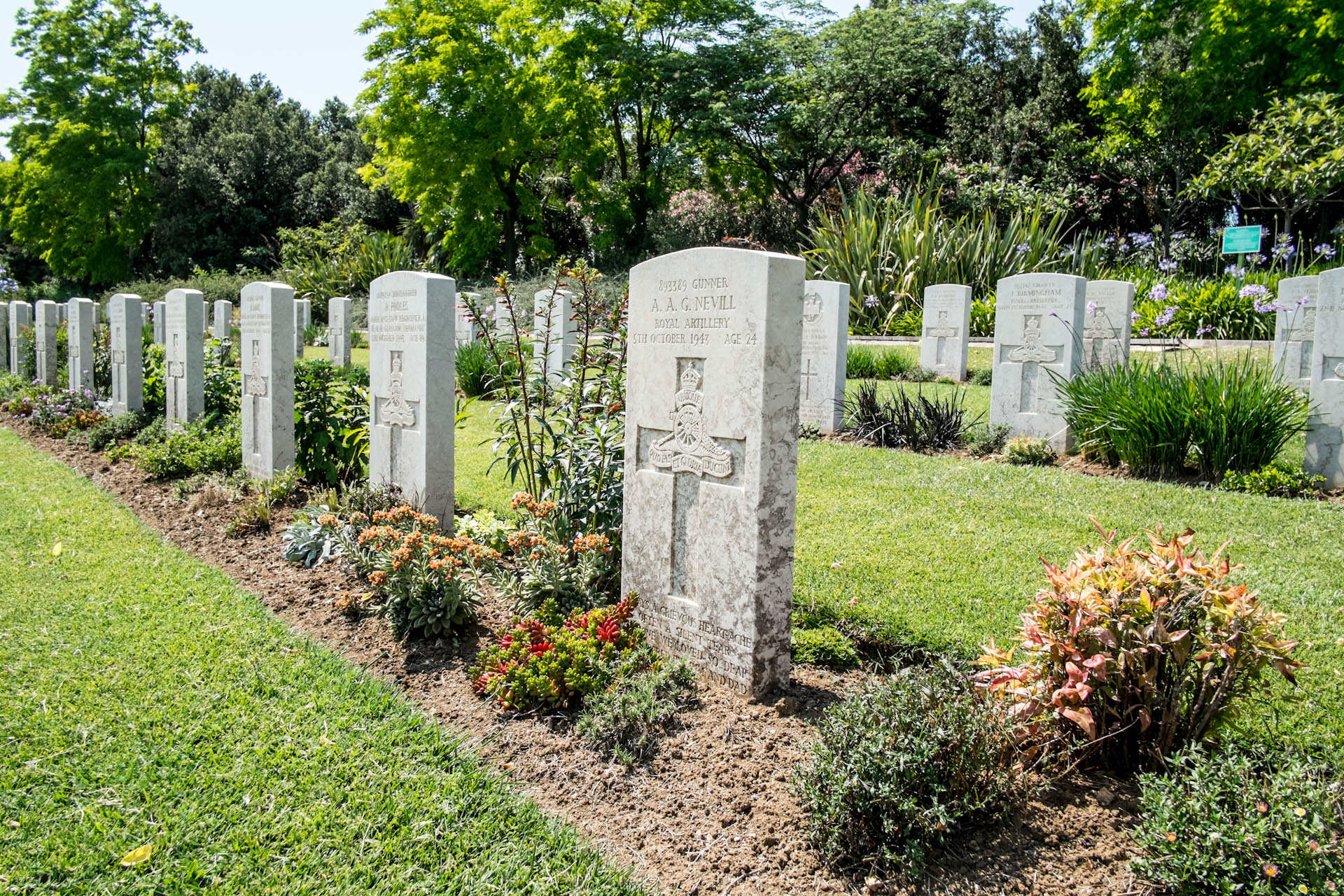 Cimitero Militare Britannico Torino Di Sangro 