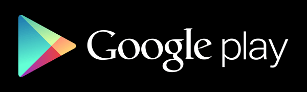 google play logo black